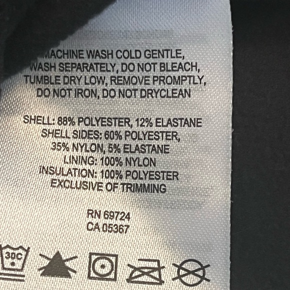 Columbia Gray/Black Full Zip Vest Women’s  Med - Picture 7 of 7